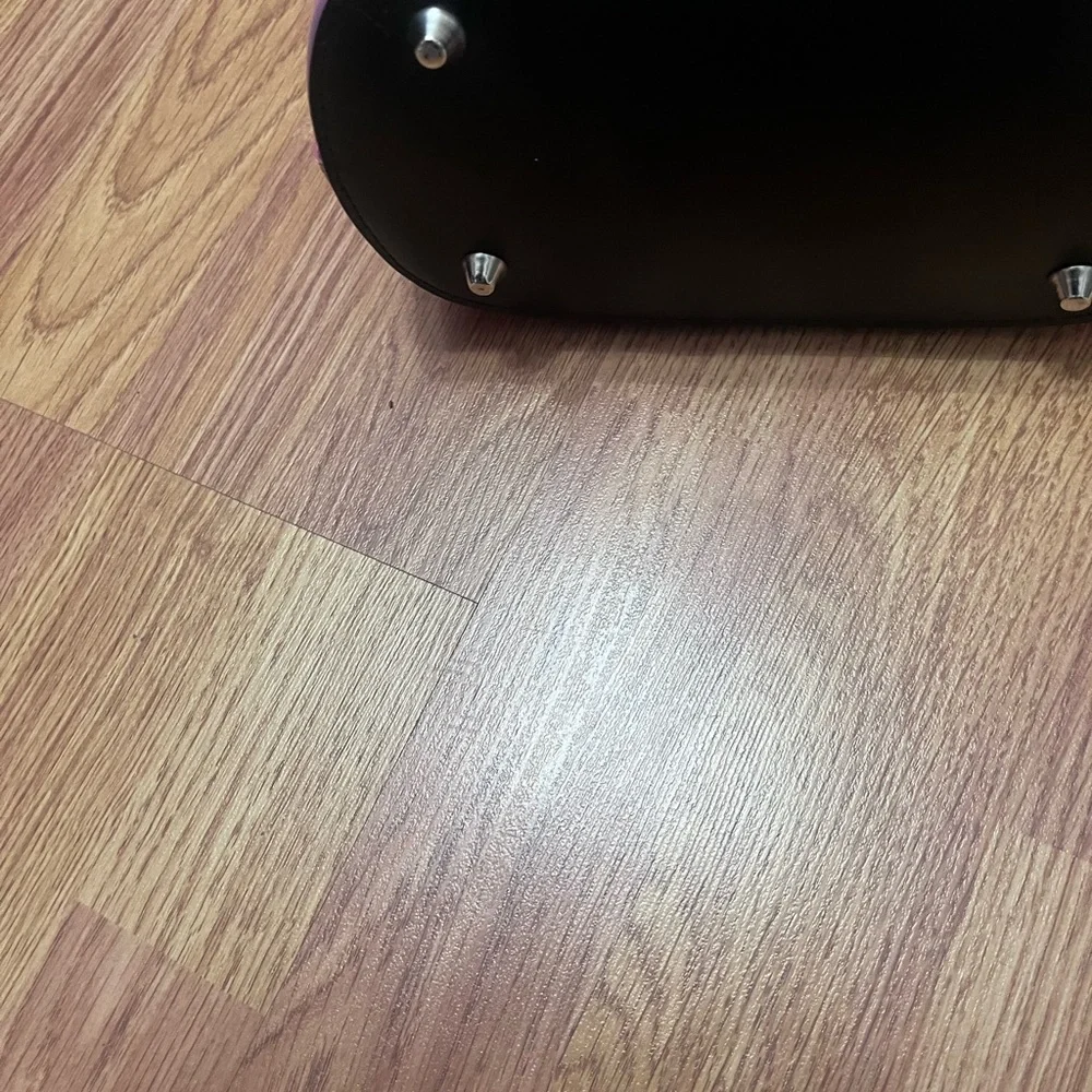 Beijo Glossy Pink and Black Backpack - Picture 3 of 5